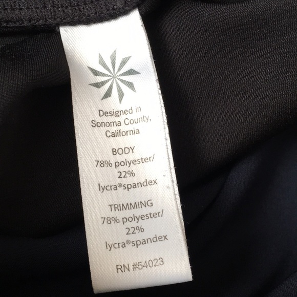 Athleta Color Block Mesh Leggings - Picture 5 of 7